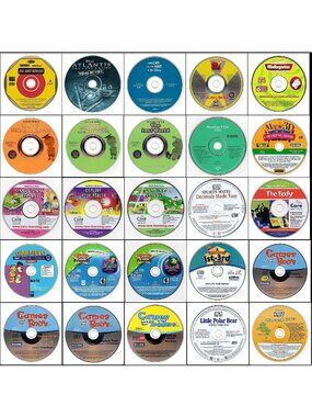25 CD-ROM Kids Lot #7 (2000-2006)